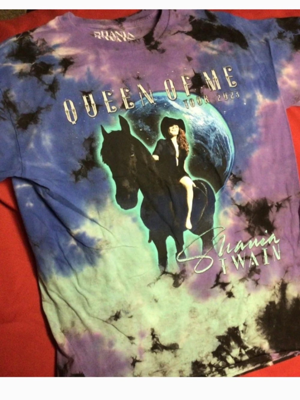 Shania Twain concert tshirt